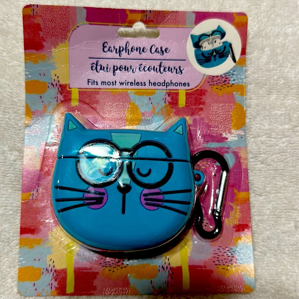 Ear Phone Kitty Case NIB